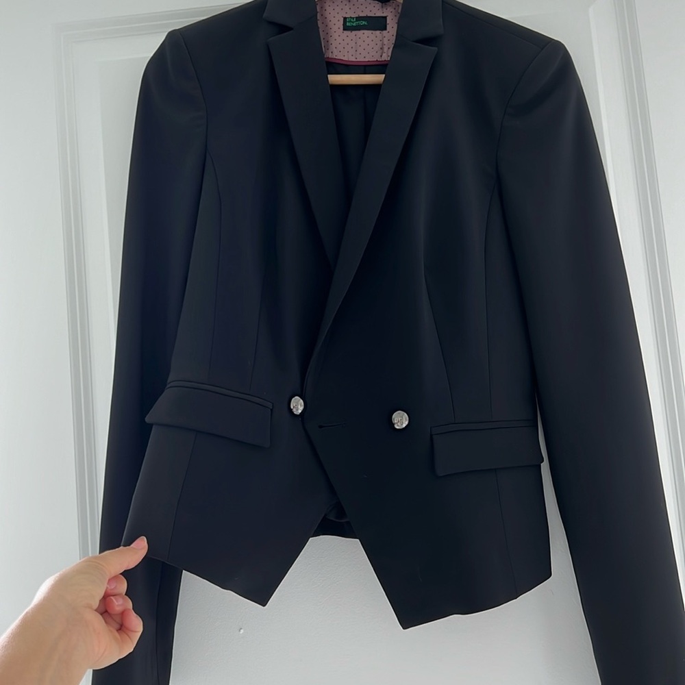 United color of Benetton blazer with beautiful lapel